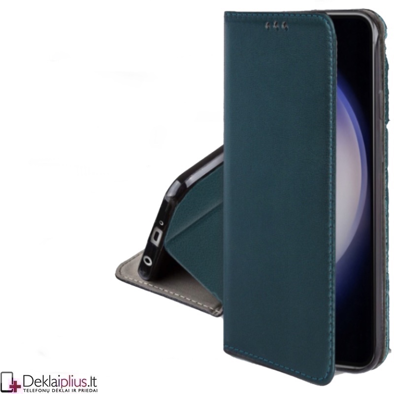 Telone dirbtinės odos dėklas - žalias (Apple Iphone 16 Plus) Telone dirbtinės odos dėklas - žalias (Apple Iphone 16 Plus)